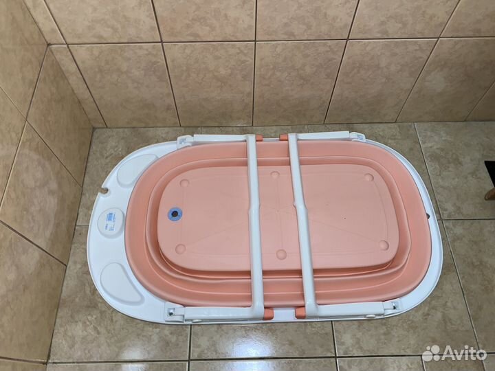 Складная ванночка для купания новорожденных