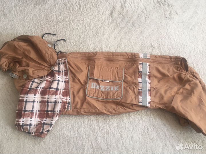 Дождевик для средней собаки