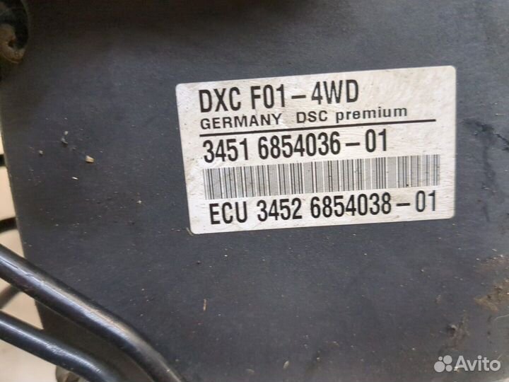 Блок абс, насос BMW 7 F01, 2012