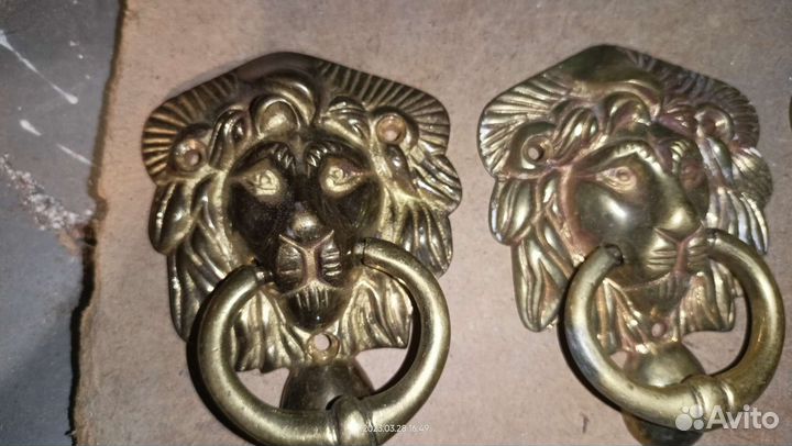 Ручкат дверная с кольцом