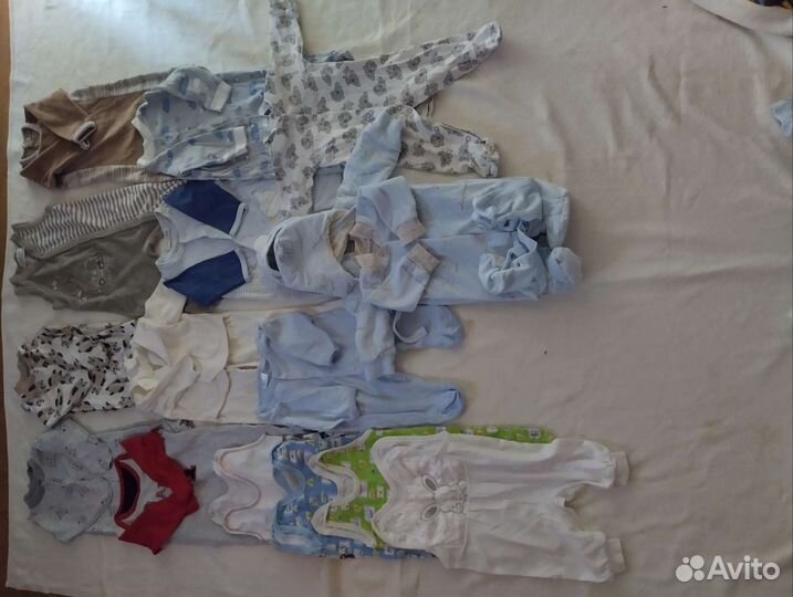 Детские вещи от 0+ до 62 размера