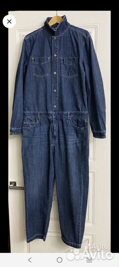 Комбинезон джинсовый мужской