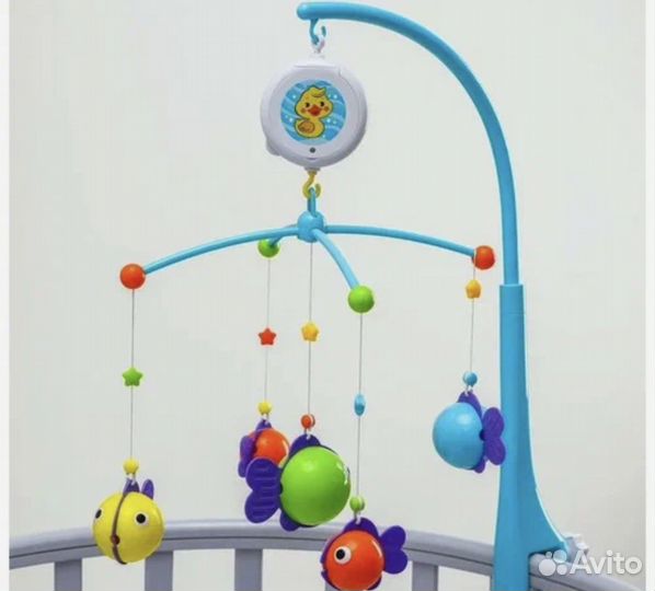 Музыкальный мобиль в кроватку