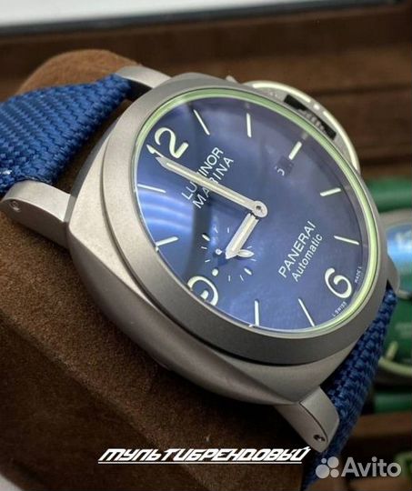 Мужские часы panerai luminor marina