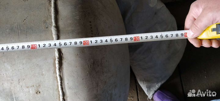 Бочка алюминиевая бу