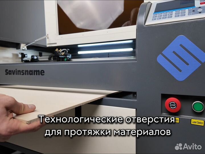 Лазерный станок со2 c чпу Laser Start 1080