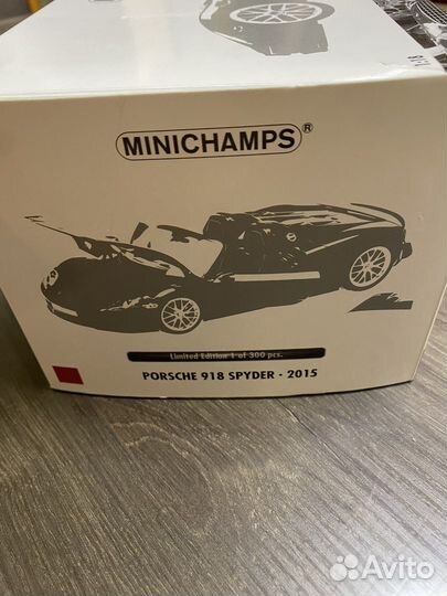Porsche 918 spyder - 2015 1:18