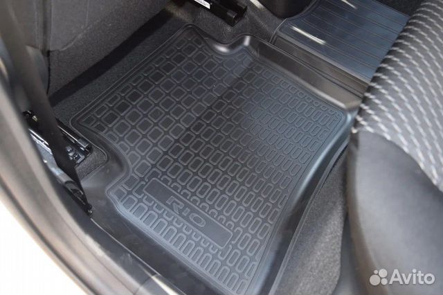 Коврики резиновые kia rio x-line