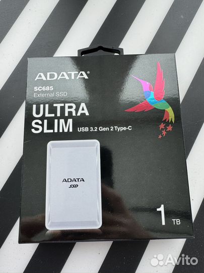 Внешний ssd диск adata sc685 1 тб