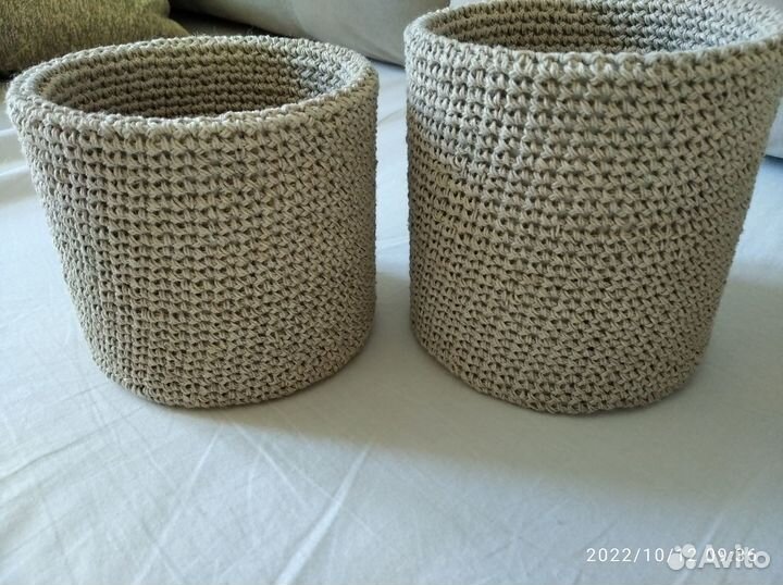 Корзины из джута