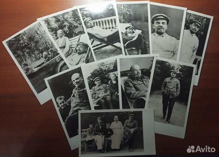 Книга и набор открыток Ленин в Горках