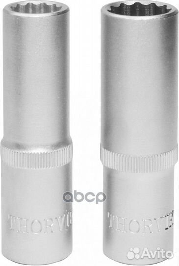 Головка торцевая глубокая 12-гранная 1/2DR, 14