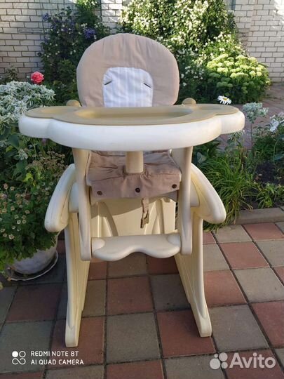 Детский стол и стул трансформер