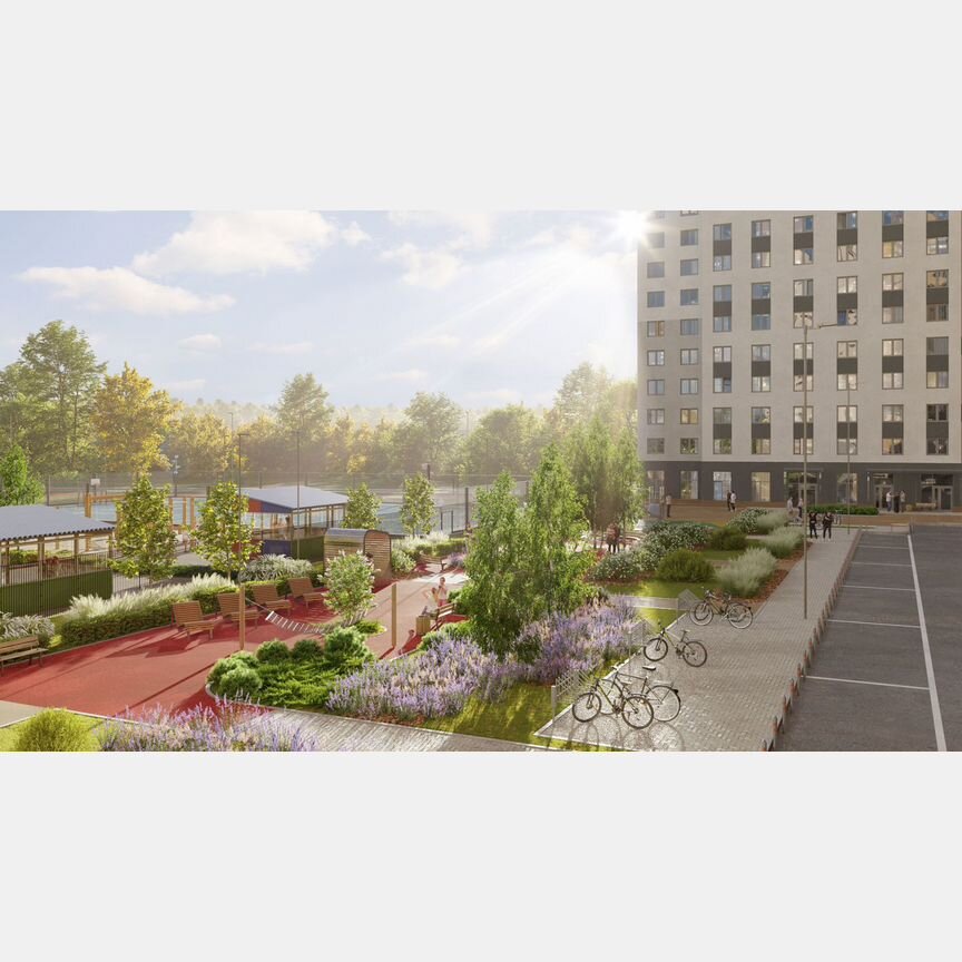 1-к. квартира, 33,4 м², 15/21 эт.