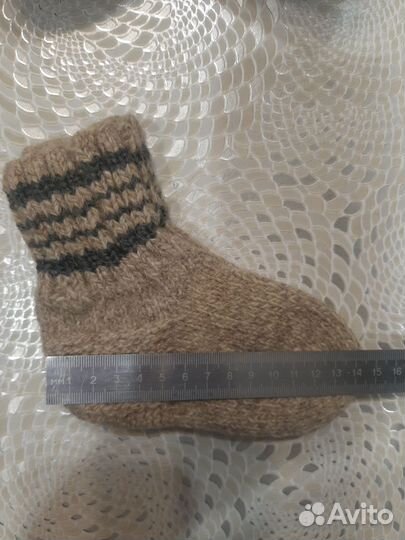 Носки детские вязаные ручной работы