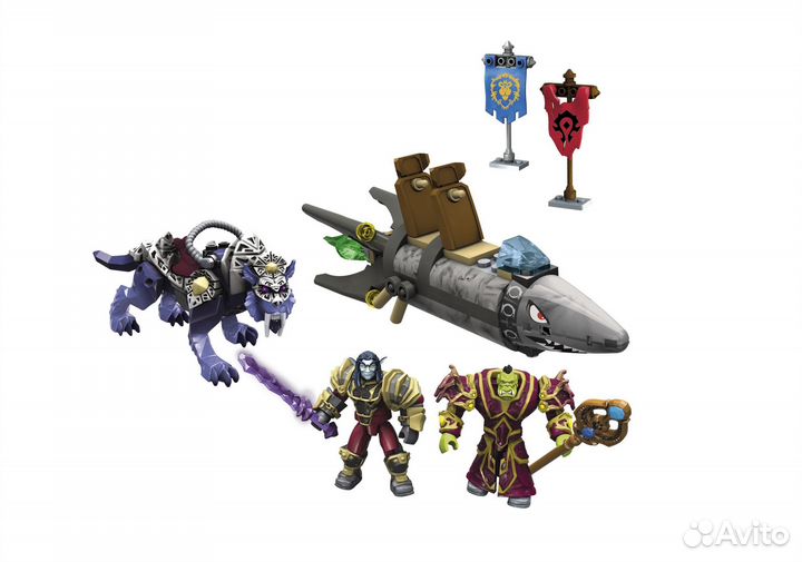 Mega Bloks Warcraft 91025 Barrens Chase