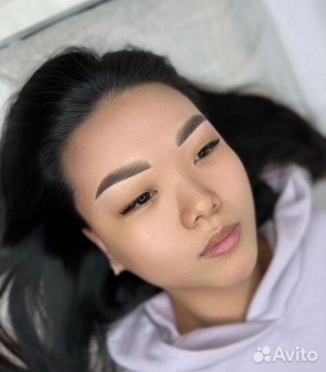 Перманентный макияж бровей и губ