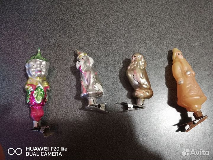 Елочные игрушки СССР