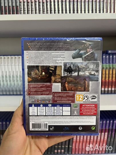 Syberia ps4 диск новый