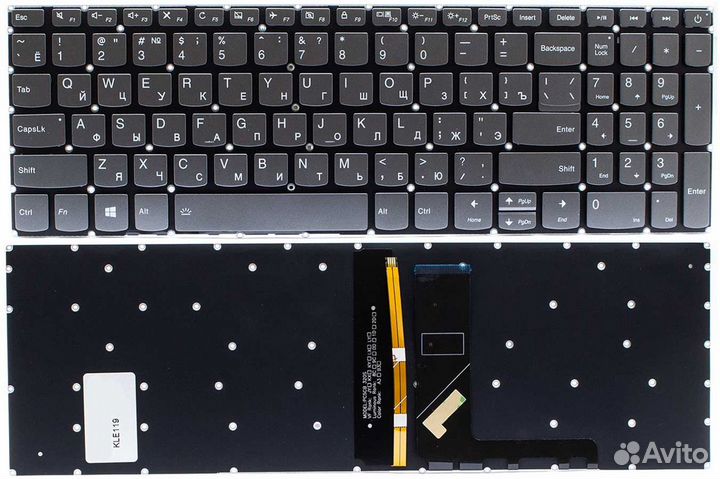 Клавиатура Lenovo IdeaPad 320-15ABR KLE119