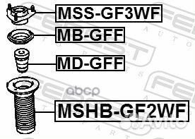 Mshb-GF2WF пыльник переднего амортизатора Mits