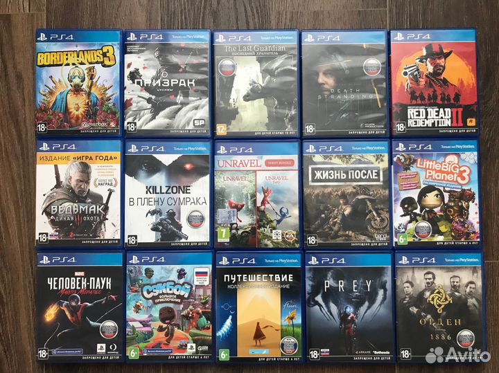 Игры на ps4 и ps5