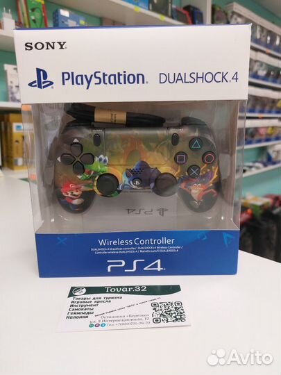 Геймпад ps4. Гарантия 2 месяца. Магазин, чек