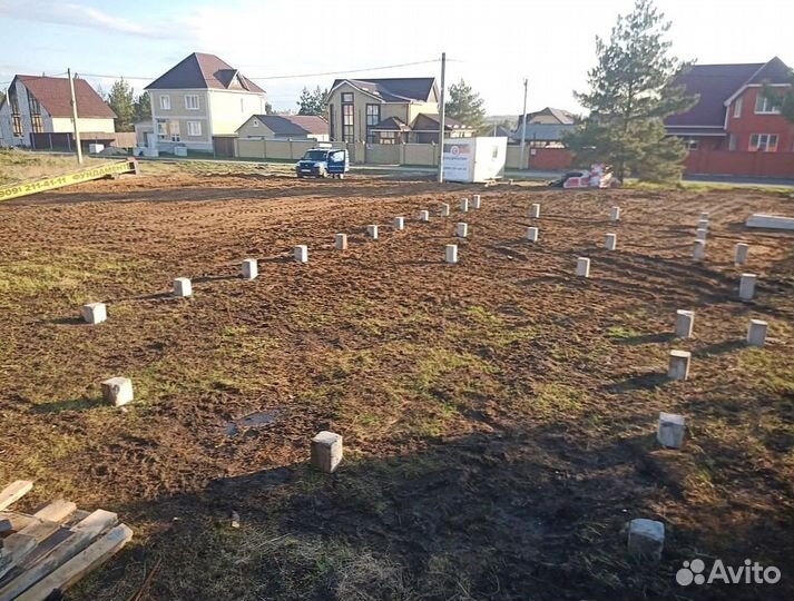 Фундамент на сваях / Сваи железобетонные забивные