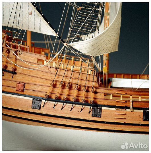 Mayflower Сборная модель корабля amati 1413 1:60