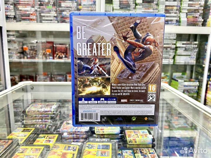 Marvel Человек паук Ps4 PS5 Новый