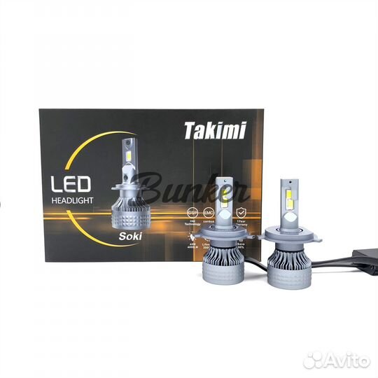 Светодиодные Лампы TaKiMi Soki H4 12V