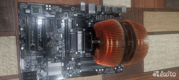 Процессор Amd fx 8350 c кулером на совете am3+