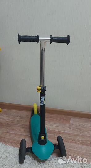 Самокат детский трехколесный бу