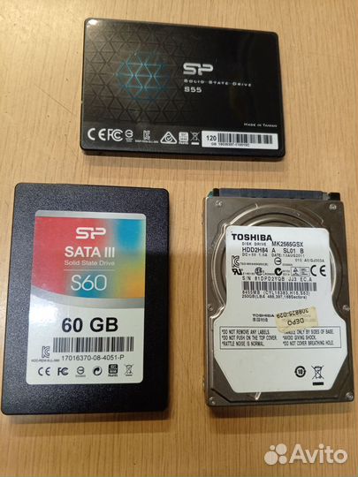 Ssd три штуки