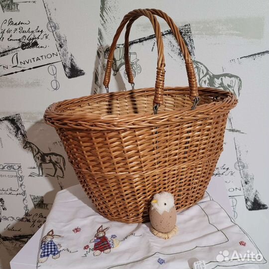 Корзина плетёная Германия