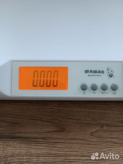 Детские электронные весы для новорожденных