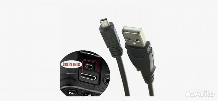 USB кабель, провод, адаптер Nikon UC-E6 (U007)