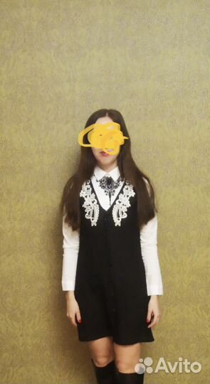 Воротник ажурный, жабо