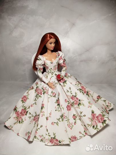 Платье корсетного типа с чашечками для Барби