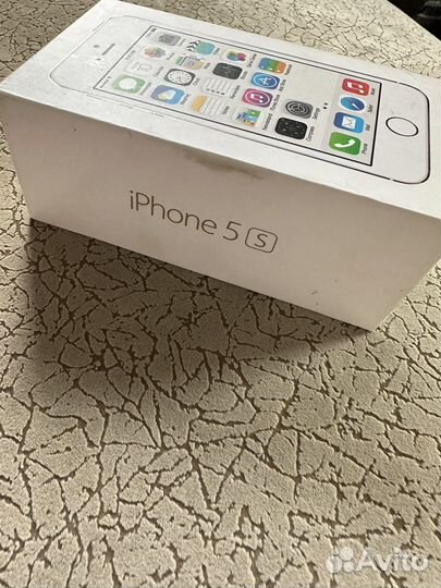 Коробка iPhone 5 s 64gb gold