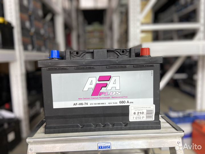 Аккумулятор Afa Plus 74ah 680a