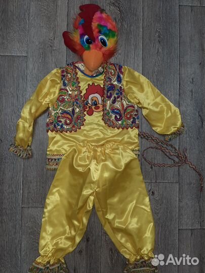 Костюм петушка, Карнавальный костюм