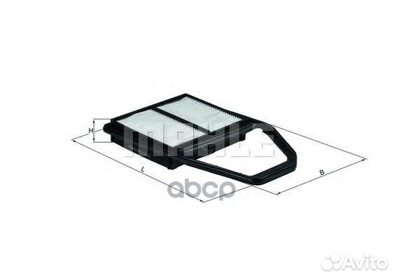 LX1562 фильтр воздушный Honda Civic 1.4i1.6i 0