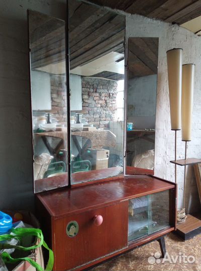 Трюмо трельяж с зеркалом СССР