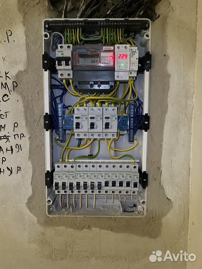 Услуги электрика, электропроводка,электрик