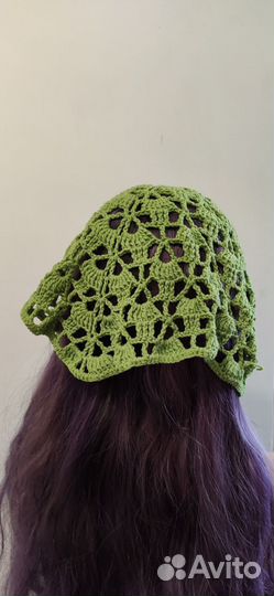 Вязаная косынка