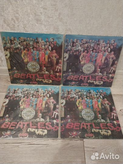 Виниловые пластинки Битлз