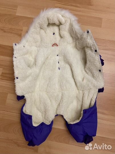 Комбинезон зимний для собаки на меху