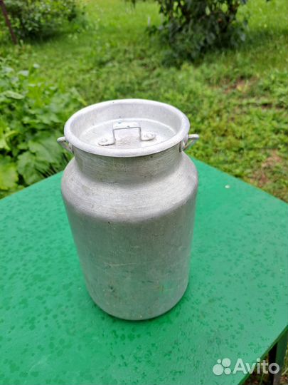Алюминиевый бидон СССР