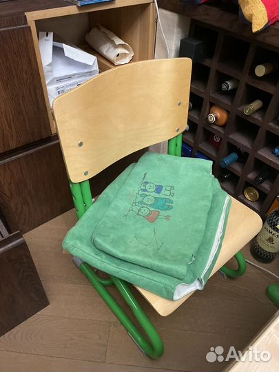 Растущая парта и стул бу